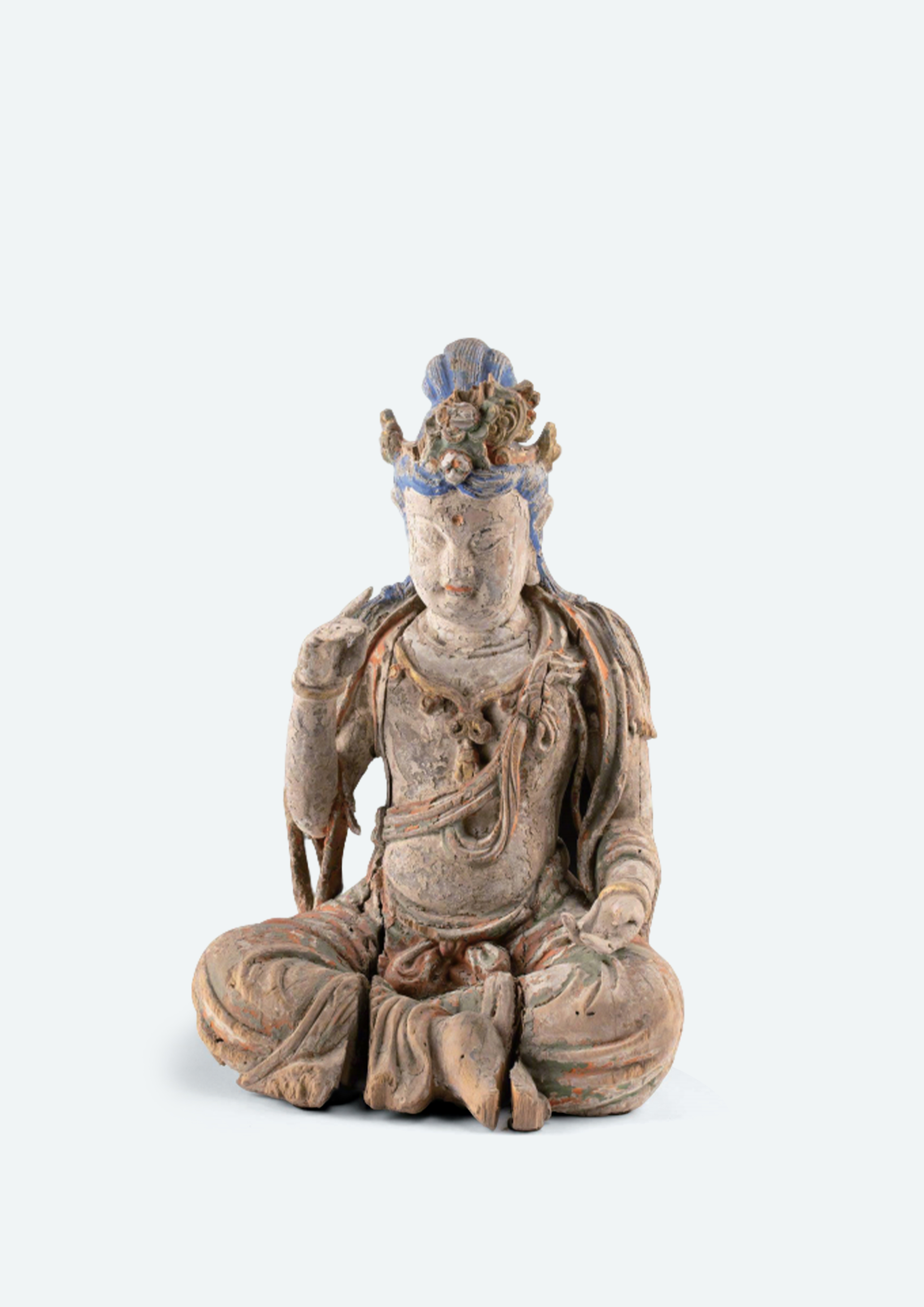 宋  木雕觀音菩薩